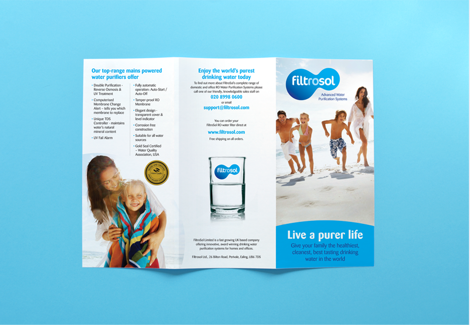 Brand identity filtrosol j creative design agency design work