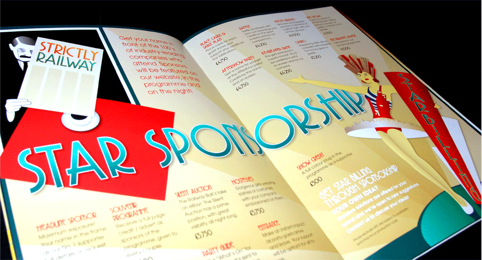 event design strictly railway j creative design agency design work